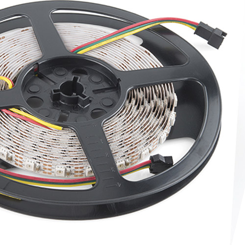 WS2811 DC5/12V Programmable LED Strip Lights, Addressable Digital Full Color Chasing Flexible LED Strips, Indoor Use, 300LEDs 16.4ft Per Reel By Sale WS2811 DC5/12V Programmable LED Strip Lights, Addressable Digital Full Color Chasing Flexible LED Strips, Indoor Use, 300LEDs 16.4ft Per Reel By Sale